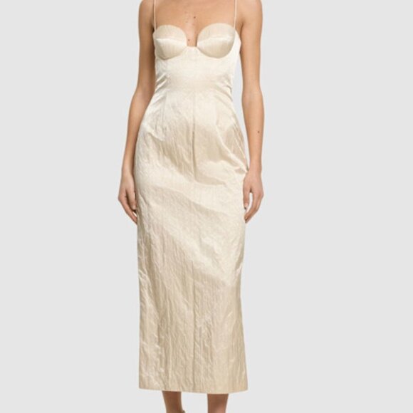 Magda Butrym, Cotton blend midi dress - Picture 1 of 4